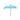 Todo Bien Bali parasol, zeeblauw, 180 cm