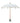 Todo Bien Bali parasol, crème, 180 cm