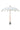 Todo Bien Bali parasol, crème, 180 cm