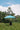 Todo Bien Bali parasol, zeeblauw met zilveren beschildering, 250 cm