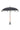 Todo Bien Bali parasol, zwart, 250 cm