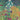 Gobelin geweven wandtapijt 'Flower Garden' naar Klimt 120x120 cm, MondiArt