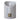PTMD LED-kaars met bewegende vlam, metallic zilver, maat S
