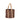 PTMD Cherree mand, donkerbruin jute