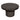 PTMD Bregt lage salontafel bruin marmer donkerbruin onderstel, productfoto