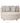 PTMD Fayen fauteuil/loveseat, cream taupe