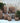 PTMD Bloempot Brigett – Koperkleurige Cementen Pot – 24x24x55 cm – Eyecatcher voor Binnen