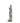 PTMD Olivette vrouwenbeeld, zwart cement, 45 cm