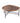 PTMD Neelix natuurlijk rubberhout organische koffietafel M, productfoto