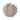 PTMD Ceanna rond wandpaneel, bruin MDF, golvend, maat S