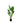 PTMD strelitzia kunstplant met groene real touch bladeren, 117 cm