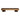 PTMD Warren salontafel 180x45x31 bruin hout goudkleurig metaal, productfoto