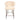 PTMD Ares barstoel, beige, set van 2