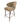 PTMD Ares barstoel, bruin, set van 2