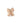 PTMD Fluf kersthanger strik beige S