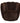 PTMD Furia – Donkerbruine Fauteuil met Luxe Fur Bekleding