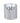 PTMD LED-kaars metallic zilver 3 bewegende vlammen, productbeeld