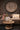 PTMD Keven ronde geribbelde salontafel van naturel mangohout, productfoto