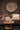 PTMD Keven ronde geribbelde salontafel van naturel mangohout, productfoto