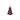 PTMD Breyen glazen kersthanger boom bordeaux S
