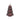 PTMD Breyen glazen kersthanger boom bordeaux L