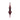 PTMD Breyen glazen kersthanger bordeaux A