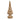 PTMD Yule kerstboombeeld beige kegelvorm L