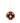 PTMD Avala kerstbal bordeaux met sierstenen en pareldecoratie
