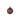PTMD Stell glazen kerstbal bordeaux XS