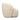 PTMD Aphrodite fauteuil, beige bont, small