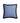 Eichholtz kussen Doris, deep blue met franje, 60x60 cm