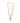 Bazar Bizar grote witte kauri schelpenketting