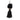 Bazar Bizar pompom sleutelhanger, zwart