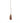 Bazar Bizar Cone Shell kwast van schelpen, naturel wit