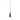 Bazar Bizar Cone Shell kwast van schelpen, naturel wit