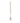 Bazar Bizar Ocean Whisper ketting van hout en schelp, naturel wit