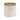 Bazar Bizar Pandan mand #2 met schelpen, naturel wit