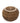Bazar Bizar koloniale Peek-a-Boo mand van rotan met schelpen, maat M