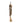 Bazar Bizar Raffia Fishbone sleutelhanger, naturel zwart