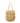Bazar Bizar Raffia Bahamas tas, naturel