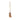 Bazar Bizar Raffia Lupina kwast met schelpjes, naturel
