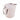 Bazar Bizar Resin ijsemmer van hars, roze wit – foto 3