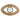 Bazar Bizar Raffia Eye spiegel, naturel, M