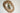 Bazar Bizar Raffia Eye spiegel, naturel, M – foto 5