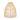 Bazar Bizar Lalo wandlamp van rotan, naturel, maat L