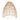 Bazar Bizar Lalo wandlamp van rotan, naturel, maat L – foto 7