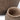 Bazar Bizar Faux-Puff plantenpot van beton, bruin, maat M – foto 3