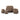 Bazar Bizar Faux-Puff plantenpot van beton, bruin, maat M – foto 5