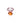 Sunset Bloom Candle Holder – Oranje/Roze