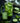 Bazar Bizar Moss Ripple karaf van gerecycled glas, groen – foto 2